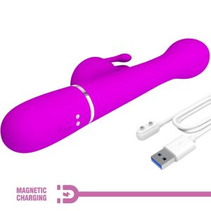 VIBRADOR RABBIT 3 EM 1 DEJON MULTIFUNÇÃO (ROXO) - Image 8