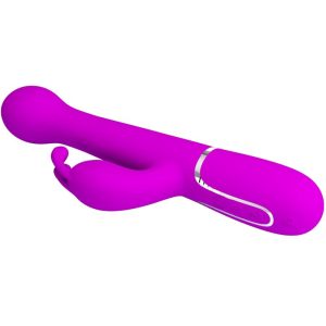 VIBRADOR RABBIT 3 EM 1 DEJON MULTIFUNÇÃO (ROXO) - Image 4