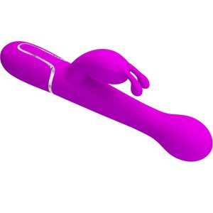 VIBRADOR RABBIT 3 EM 1 DEJON MULTIFUNÇÃO (ROXO) - Image 5
