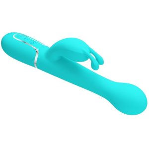 VIBRADOR RABBIT 3 EM 1 DEJON MULTIFUNÇÃO (AQUA) - Image 5