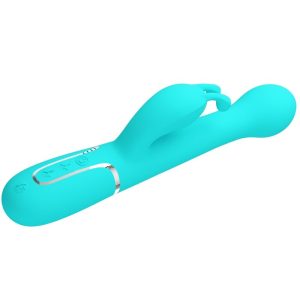 VIBRADOR RABBIT 3 EM 1 DEJON MULTIFUNÇÃO (AQUA) - Image 6