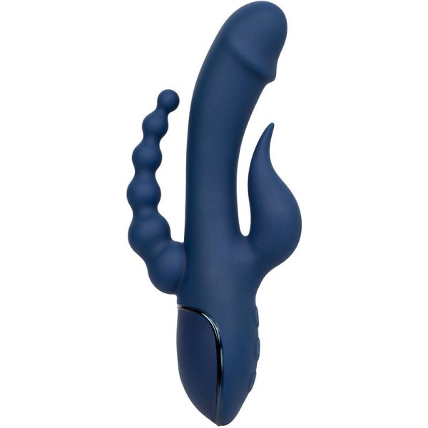 VIBRADOR RABBIT TRIPLE ORGASM (AZUL)