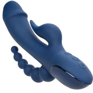 VIBRADOR RABBIT TRIPLE ORGASM (AZUL) - Image 5