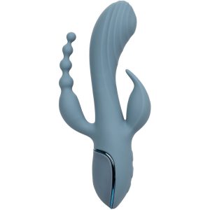 VIBRADOR RABBIT TRIPLE ECSTASY (CINZENTO) - Image 3