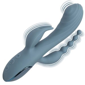 VIBRADOR RABBIT TRIPLE ECSTASY (CINZENTO) - Image 7