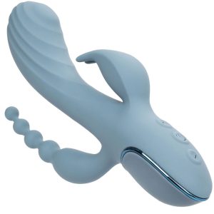 VIBRADOR RABBIT TRIPLE ECSTASY (CINZENTO) - Image 5
