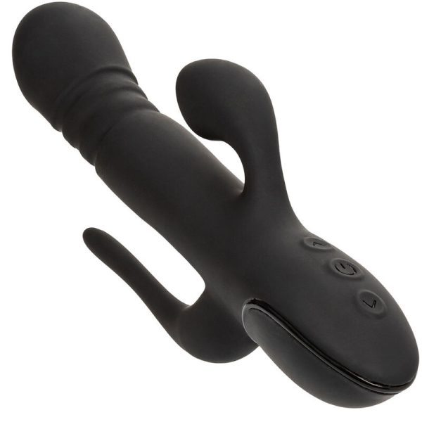 VIBRADOR RABBIT TRIPLE EUPHORIA (PRETO)