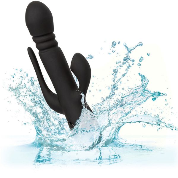 VIBRADOR RABBIT TRIPLE EUPHORIA (PRETO)