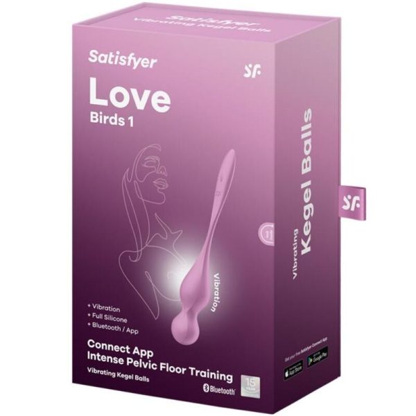 BOLAS KEGEL VIBRATÓRIAS LOVE BIRDS (ROSA)