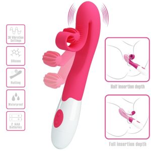 VIBRADOR ROMANCE 30 VELOCIDADES (ROSA) - Image 5