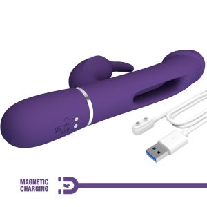 VIBRADOR RABBIT 3 EM 1 COM LÍNGUA KAMPAS - Image 8