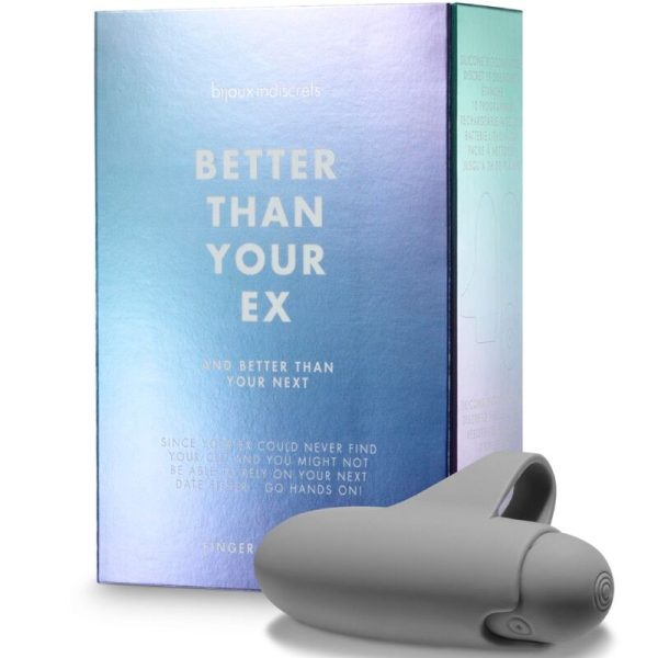 VIBRADOR DE DEDO BETTER THAN YOUR EX (10 VIBRAÇÕES) | CINZA 1 VIBRADOR DE DEDO BETTER THAN YOUR EX (10 VIBRAÇÕES) | CINZA