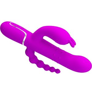VIBRADOR TRIPLO 4 EM 1 CAMMY MULTIFUNÇÃO (ROSA) - Image 3