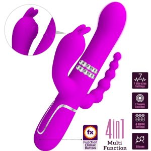 VIBRADOR TRIPLO 4 EM 1 CAMMY MULTIFUNÇÃO (ROSA) - Image 9