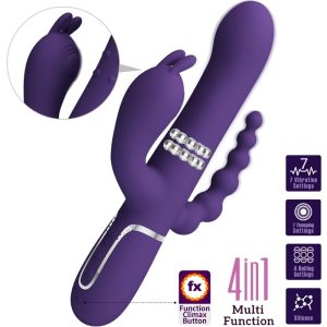 VIBRADOR TRIPLO 4 EM 1 CAMMY MULTIFUNÇÃO (ROXO) - Image 5