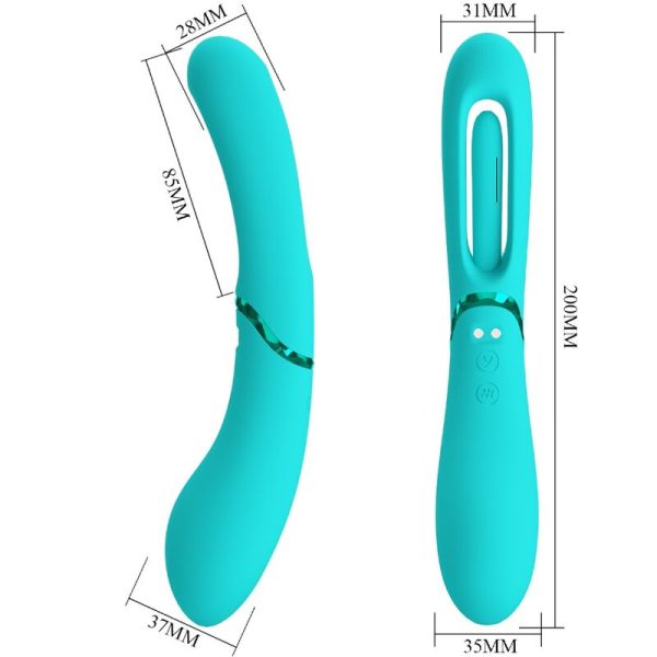 VIBRADOR LEXIE (AZUL)