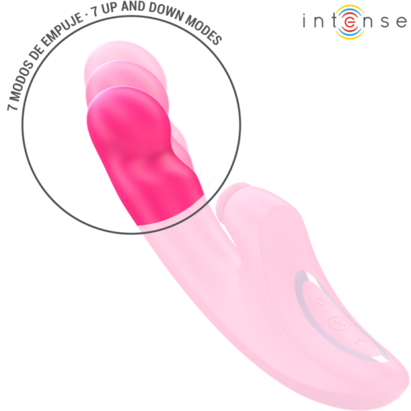 VIBRADOR RABBIT EMI 3 EM 1 (ROSA)