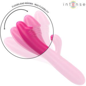 VIBRADOR RABBIT IVY FLEXÍVEL COM LÍNGUA (ROSA) - Image 5