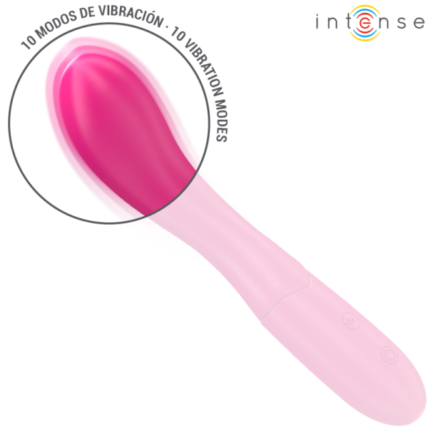 VIBRADOR FLEXÍVEL LISETTE (ROSA) 3 VIBRADOR FLEXÍVEL LISETTE (ROSA)