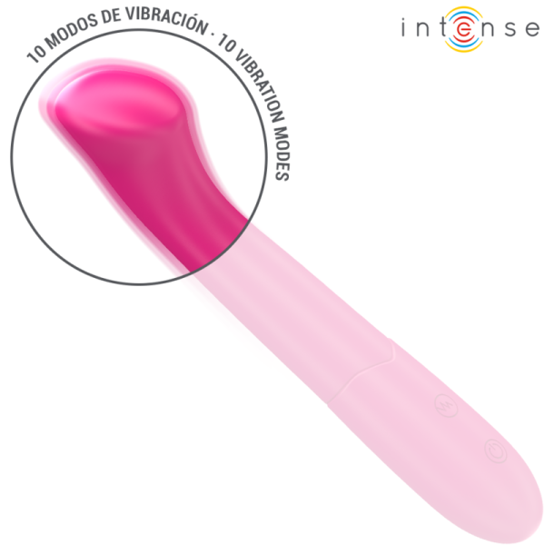 VIBRADOR PATY 2 COM 10 VIBRAÇÕES (ROSA)