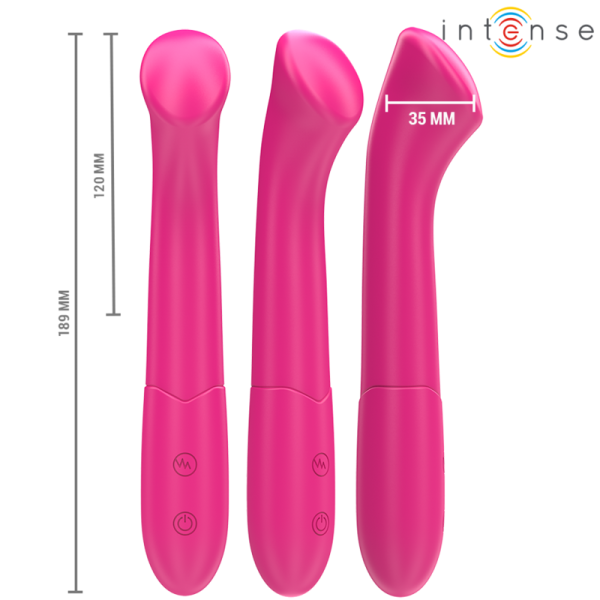 VIBRADOR PATY 2 COM 10 VIBRAÇÕES (ROSA)
