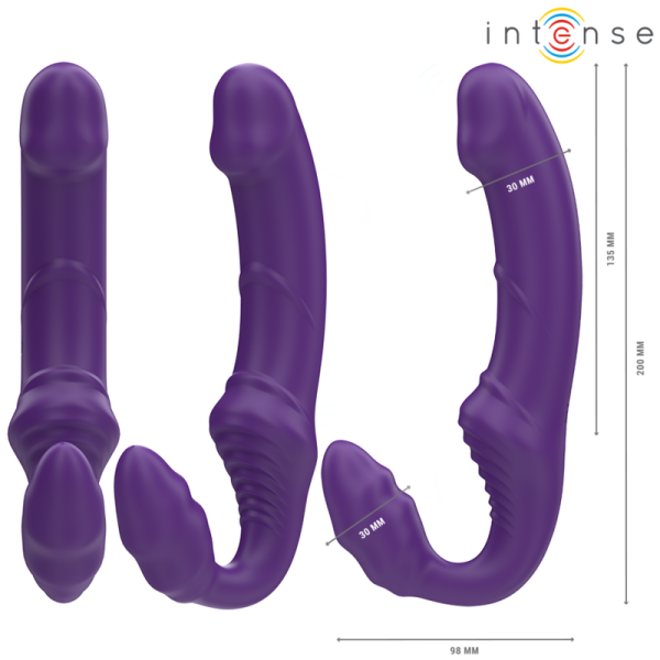 VIBRADOR PARA CASAIS JILL COM CONTROLO REMOTO (ROXO)