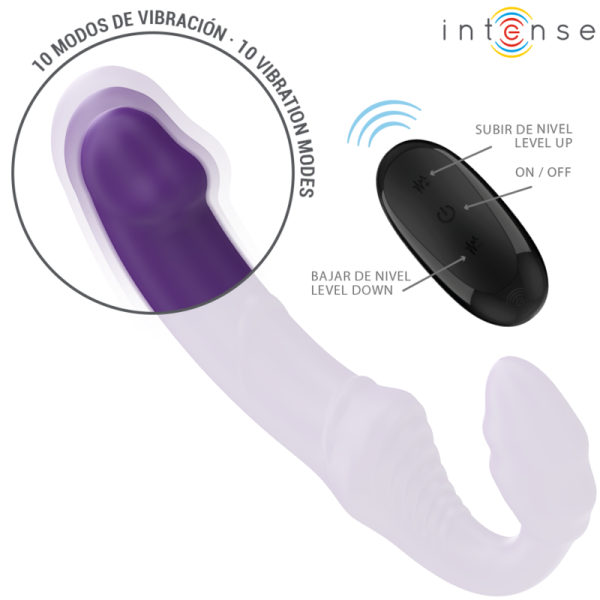 VIBRADOR PARA CASAIS JILL COM CONTROLO REMOTO (ROXO)