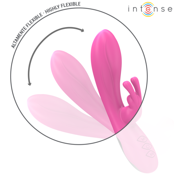 VIBRADOR RABBIT RANDALL COM 10 VIBRAÇÕES (ROSA)