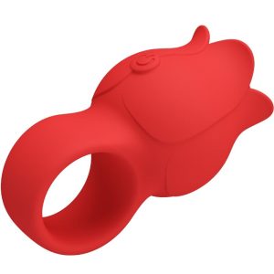 VIBRADOR DE DEDO JAE FORMA DE ROSA 10 MODOS - Image 3