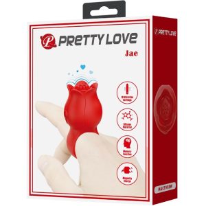 VIBRADOR DE DEDO JAE FORMA DE ROSA 10 MODOS - Image 9