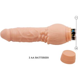 BAILE - BARBARA VIBRADOR REALÍSTICO 19.5 CM NATURAL - Image 3