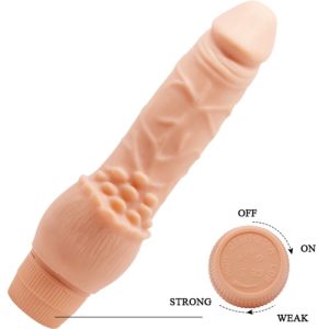 BAILE - BARBARA VIBRADOR REALÍSTICO 19.5 CM NATURAL - Image 4