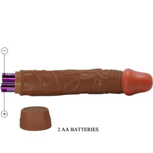 BAILE - BOB VIBRADOR REALÍSTICO 22.5 CM MULATO - Image 3