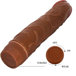 BAILE - BOB VIBRADOR REALÍSTICO 22.5 CM MULATO - Image 5