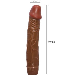 BAILE - BOB VIBRADOR REALÍSTICO 22.5 CM MULATO - Image 4