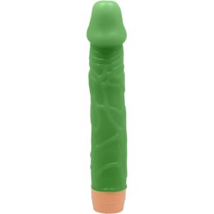 BAILE - BILL VIBRADOR REALÍSTICO 22.5 CM VERDE - Image 1