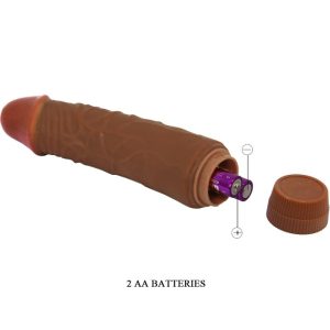 BAILE - JEFF VIBRADOR REALÍSTICO 19.5 CM MULATO - Image 4