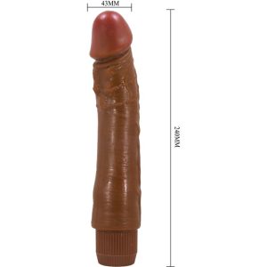 BAILE - DYBBUK VIBRADOR REALÍSTICO 24 CM MULATO - Image 4