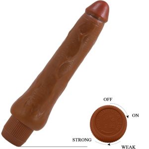 BAILE - DRYAD VIBRADOR REALÍSTICO 25 CM MULATO - Image 5