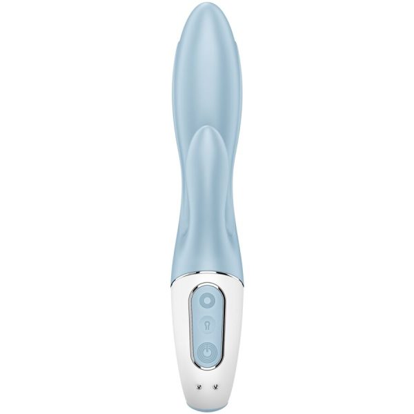 VIBRADOR RABBIT INSUFLÁVEL AIR PUMP BUNNY 1 (AZUL)