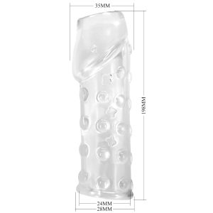 MANGA VOLUMIZADORA PARA O PÉNIS (TRANSPARENTE) - Image 7