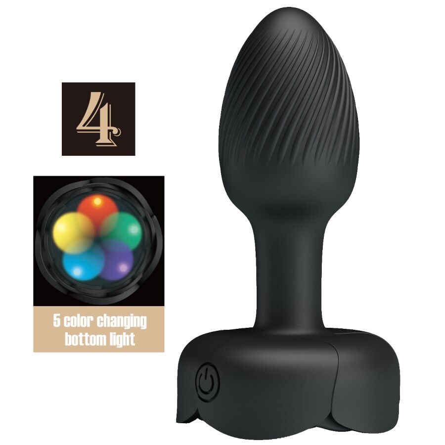 PLUG ANAL COM LUZ LED