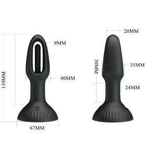 PLUG ANAL VIBRATÓRIO HUBERT COM 7 MODOS - Image 6