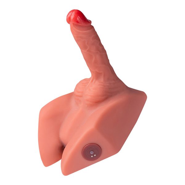 MASTURBADOR COM PÉNIS E ÂNUS MICHAEL (COM THRUSTING) | 15 CM 4 MASTURBADOR COM PÉNIS E ÂNUS MICHAEL (COM THRUSTING) | 15 CM