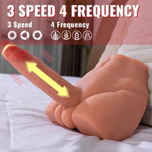 MASTURBADOR COM PÉNIS PEEL (COM THRUSTING) | 17,5 CM - Image 11