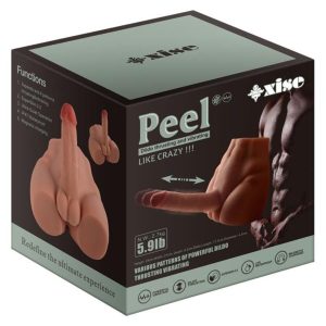 MASTURBADOR COM PÉNIS PEEL (COM THRUSTING) | 17,5 CM - Image 12