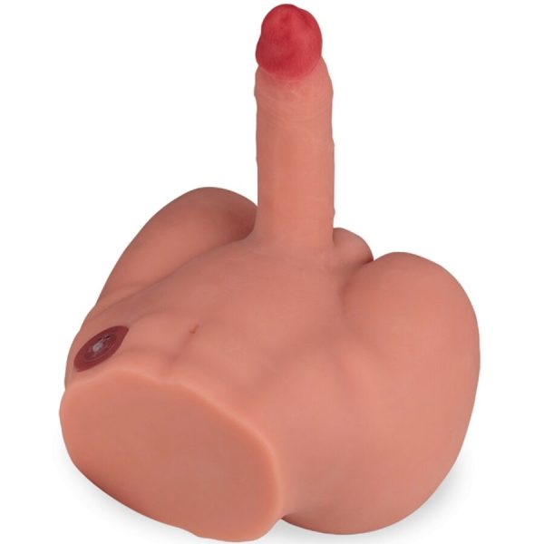 MASTURBADOR COM PÉNIS FREDERICO (COM THRUSTING) | 15 CM