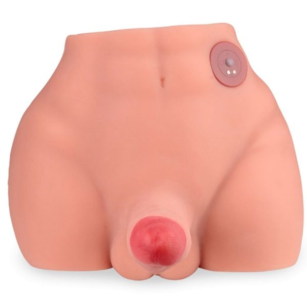 MASTURBADOR COM PÉNIS FREDERICO (COM THRUSTING) | 15 CM