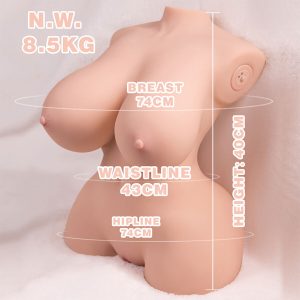 TORSO REALÍSTICO TINY (COM VIBRAÇÃO) | 40 CM 26 TORSO REALÍSTICO TINY (COM VIBRAÇÃO) | 40 CM - Image 11