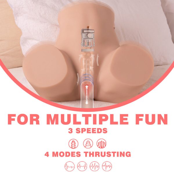 MASTURBADOR DANAE MULTIPOSIÇÃO COM THRUSTING 7 MASTURBADOR DANAE MULTIPOSIÇÃO COM THRUSTING